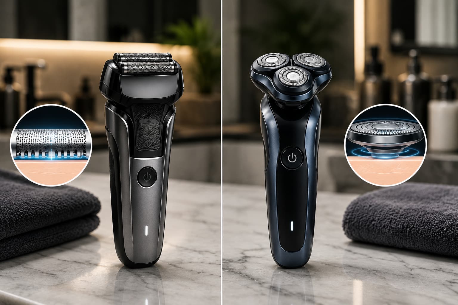 Foil vs Rotary Shavers Which One Works Better for Sensitive Skin