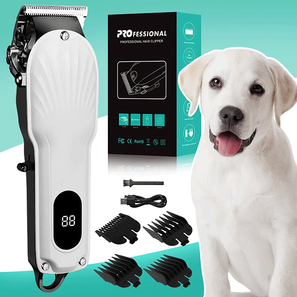 Professional Beauty Hair Comb Remover Cordless Clippers and Electric Paw Trimmers Kit for Pet Grooming Accessories