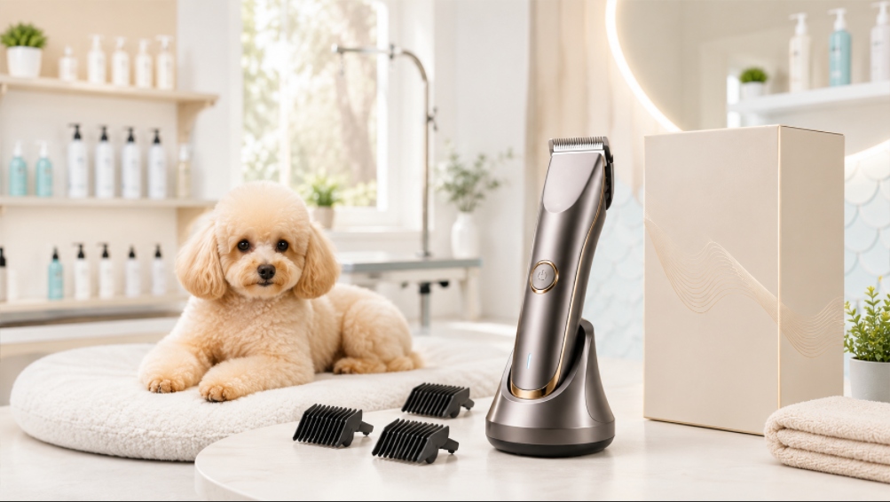 Low Noise Pet Clippers for Grooming Shops and Pet Product Sellers (1)