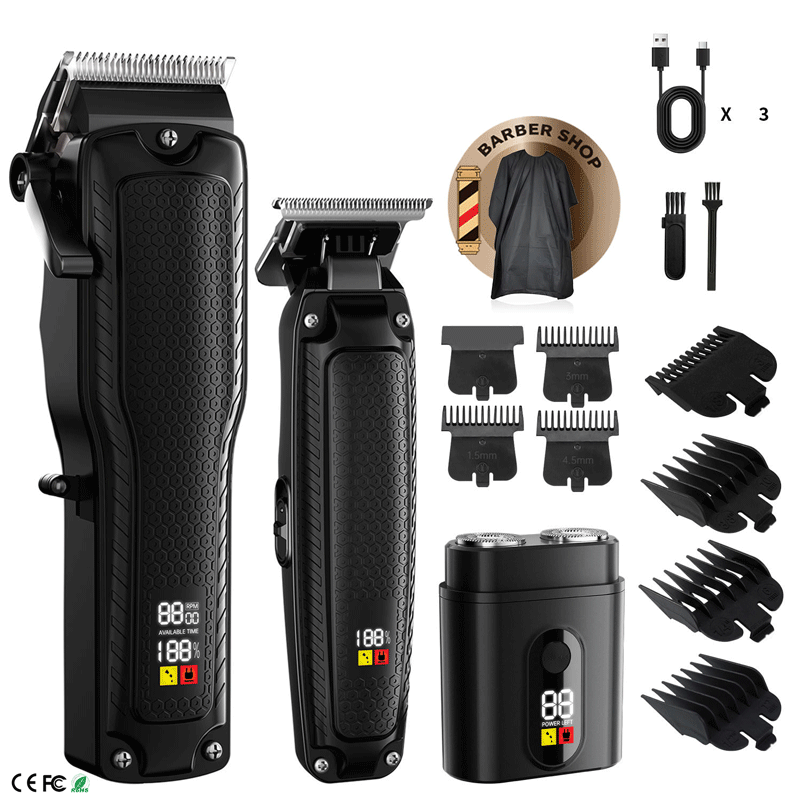 Professional Electric Wireless Hair Cutting Mechanism