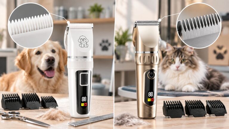 How Should Pet Product Buyers Compare Ceramic and Stainless Steel Clipper Blades Before Bulk Ordering