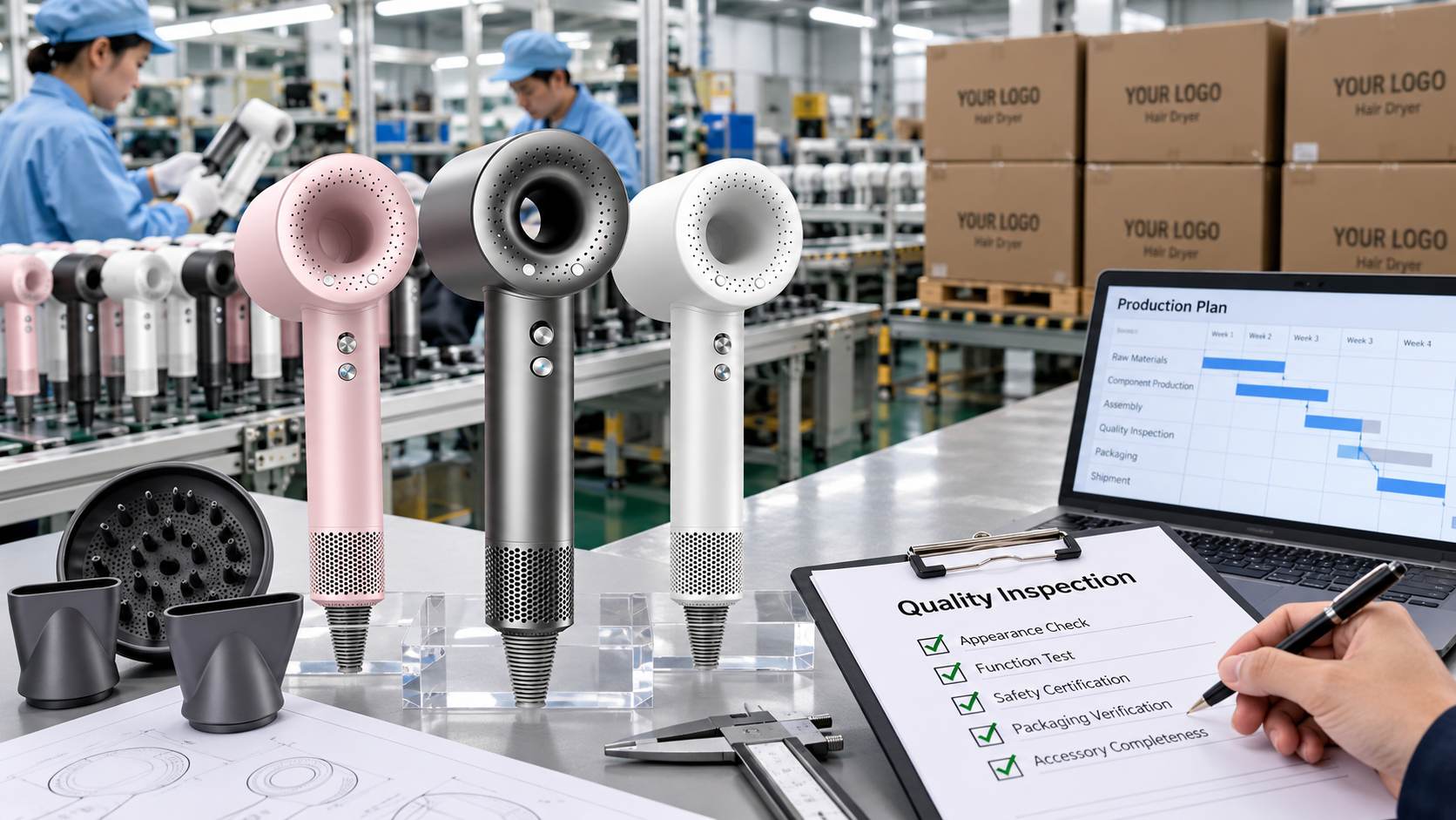How Can Private Label Buyers Reduce Lead-Time Risk When Ordering Hair Dryers