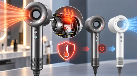 high-speed hair dryer airflow and continuous-use reliability inspection